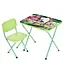 Дитячий столик складаний зі стільчиком M 5966-5 зелений - мініатюра 1