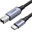 Кабель Ugreen US370 USB-C to USB-B 2.0m (80807) чорний [135891] - мініатюра 2