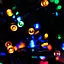 Гірлянда електрична Luca lighting 100 LED ламп 2 м різнокольорова - мініатюра 4