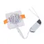 Світильник точковий Brille для ванної HDL-DS 145 7W LED WH 36-136 - мініатюра 8