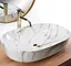 Умивальник Rea Cleo 61 shiny aiax накладний мармур REA-U9656, Мармур - мініатюра 2