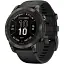 Смарт-годинник Garmin Fenix 7 Sapphire Solar Black DLC Titanium with Black Band (010-02540-34/35) - мініатюра 1