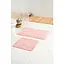 Килимки для ванної Vonaldi Softmicro набір 2 шт. рожевий - мініатюра 1