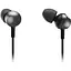 Провідні вакуумні навушники Panasonic RP-TCM360GCK з мікрофоном (Чорні) - мініатюра 2