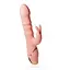 Вібратор-кролик Crushious Ringlord 24 см (персиковий) - мініатюра 2