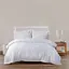 Постельное белье сатин premium Lotus Home - Queena белый евро - миниатюра 2