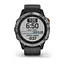 Смарт-часы Garmin Fenix 6 Solar Silver with black band (010-02410-00) - миниатюра 3