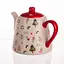 Заварочный фарфоровый чайник Yiwu Merry Christmas 1 литр horeca CR-1-15 - миниатюра 4