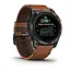Смарт-часы Garmin Epix Pro 2 Sapphire 51 mm Carbon G. DLC Tit. with Chestnut L. Band (010-02804-30) - миниатюра 5