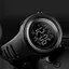 Спортивные мужские наручные часы Skmei 1394 sun (Черный с черным) - миниатюра 3