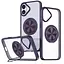 Чохол Epik TPU+PC Metal Ring with MagSafe для Apple iPhone 16, 6.1 Темно-фіолетовий - мініатюра 1