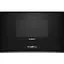 Мікрохвильова піч Siemens вбудована 21л 900Вт гриль дисплей чорний - мініатюра 1