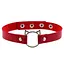 Ошейник с образом кошечки Красный K0375-2 - миниатюра 1