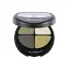 Палетка теней для век Flormar Quartet Eye Shadow, тон 403 (Green Garden), 12 г (8000019545076) - миниатюра 2