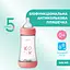 Пляшка для годування Chicco Perfect 5 пластикова із силіконовою соскою 2+ місяці рожевий 240 мл (20223.12.40) - мініатюра 2