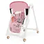 Стульчик для кормления Bambi M 5673-8 с принтом, экокожа, Pink  - миниатюра 5