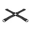 Крестовина Bedroom Fantasies Hogtie 4 - Way Restraint Cross - Black - миниатюра 2