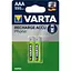 Акумулятор Varta AAA Phone ACCU 550mAh NI-MH * 2 (58397101402) - мініатюра 1