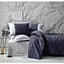 Комплект постільної білизни CottonBox Plain Lacivert/Grey Євро Різнобарвний 000230400 - мініатюра 1