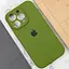 Чохол Epik Silicone Case Full Camera Protective (AA) для Apple iPhone 13 Pro (6.1) Зелений/Dark Olive - мініатюра 5