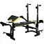 Лавка тренувальна Besport WB-004 для жиму зі стійкою під штангу та партою Скотта - мініатюра 1