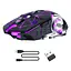 Компьютерная мышь T-Wolf Q13 беспроводная игровая с подсветкой Strip Black Original - миниатюра 2