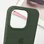 Чохол Silicone Case Full Protective (AA) для Apple iPhone 16 Pro (6.3) Зелений / Cyprus Green - мініатюра 5