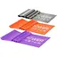 Стрічка-еспандер для спорту та реабілітації Power System PS-4007 Resistance Band Set 3 шт. (PS-4007) - мініатюра 1