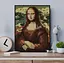 Конструктор искусство архитектура Wange 3D картина Mona Lisa Мона Лиза для детей и взрослых 3Д 3262 детали - миниатюра 4