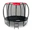 Батут із внутрішньою сіткою inSPORTline Flea PRO 244 см чорний (23878) - мініатюра 1
