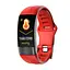 Розумний фітнес браслет Jiks Fit lite з тонометром і ЕКГ (Червоний) - мініатюра 1