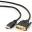 Кабель Cablexpert HDMI - DVI 1.8m (CC-HDMI-DVI-6) - мініатюра 1