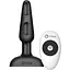 Анальна пробка B-Vibe Trio Plug 13.5 см (чорний) - мініатюра 1