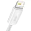 Дата кабель Baseus Dynamic Series USB to Lightning 2.4A (2m) (CALD00050) White - мініатюра 2