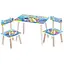 Детский столик Bambi M 501-20 Baby Shark деревянный с цифрами и двумя стульчиками - миниатюра 1