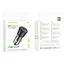 Автомобильный зарядный прибор BOROFONE BZ25 Journey PD38W(1C1A) car charger Transparent Black - миниатюра 2