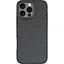 Чохол-накладка Comma для Apple iPhone 16 Pro Kevlar Series Magsafe Silicone Case (black) - мініатюра 1