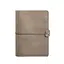 Шкіряний блокнот А5 (софт-бук) 9.4 світло-бежевий - мініатюра 11