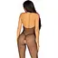 Бодистокинг Leg Avenue Fishnet Halter Bodystocking One Size Black, мелкая сетка - миниатюра 2