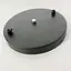 Двойная круглая потолочная основа в черном цвете | Line F | Арт. BASE 2 BK - миниатюра 1