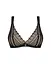 Кружевной бюстгальтер с треугольной чашкой Obsessive Estiqua bra XS/S - миниатюра 3