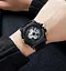 Годинник чоловічий наручний спортивний Skmei 2065 (Чорний з білим) - мініатюра 5