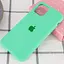 Чохол Epik Silicone Case Full Protective AA для Apple iPhone 11, 6.1 Зелений/Spearmint - мініатюра 2