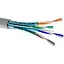 Кабель Одескабель КПпВонг-HF-ВПЕ (500) 4x2x0,56 (U/FTP-cat.6A LSOH), CU, екран., для внутр. робіт, 305м - мініатюра 1