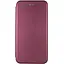 Шкіряний чохол-книжка Classy для Xiaomi Poco X3 NFC / Poco X3 Pro Бордовий - мініатюра 1