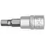 Головка торцева Wurth 1/4IN з насадкою HEX5 Red Stripe (5763014313) - мініатюра 2