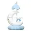 Дитяча настільна лампа Cinnamoroll на місяці блакитна (352D) - мініатюра 2