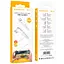 Дата кабель Borofone BX105 Corriente 60W Type-C to Type-C (1m) White - мініатюра 4