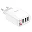 Зарядное устройство Hoco Easy charge digital display charger C93A 3USB сам блок - миниатюра 1