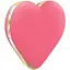 Вібратор Rianne S Heart 5.5 см рожевий - мініатюра 1